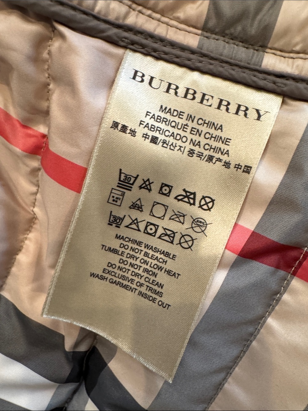 Authentic Burberry Brit Quilted Jacket - Picture 4 of 16